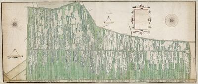 A-1310 [Kaart van de Binnenwegse polder onder Zegwaard], 1635
